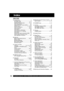 Page 6262For assistance, please call : 1-800-211-PANA(7262) or send e-mail to : consumerproducts@panasonic.com62For assistance, please call : 1-800-211-PANA(7262) or send e-mail to : consumerproducts@panasonic.com
TV
Index
A Accessories......................................... 4
     AC Power Plug .................................... 9
     ACTION button.............................. 8, 12
     ADD/DLT/CLEAR button ............... 8, 13
     Audio Adjustment .............................. 33
     Audio Auto...