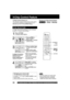 Page 3030For assistance, please call : 1-800-211-PANA(7262) or send e-mail : consumerproducts@panasonic.com
V-Chip Control Feature
Press ACTION*
to display MAIN MENU.
Enter Secret Code
A 4-digit code must be entered to view a blocked
program or change rating settings.
1
DO NOT forget your secret code.
Once ratings are set, restricted
programs cannot be accessed
unless the secret code is entered.
Changing your secret code
 You will need your current code.
Do steps 1 ~ 3. In step 4, press CLEAR to clear...