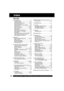 Page 6464For assistance, please call : 1-800-211-PANA(7262) or send e-mail to : consumerproducts@panasonic.com64For assistance, please call : 1-800-211-PANA(7262) or send e-mail to : consumerproducts@panasonic.com
TV
Index
A Accessories......................................... 4
     AC Power Plug .................................... 9
     ACTION button.............................. 8, 12
     ADD/DLT/CLEAR button ............... 8, 13
     Audio Adjustment .............................. 35
     Audio Auto...