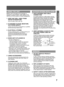 Page 77
Getting Started1  SAFE ANTENNA AND CABLE 
CONNECTION
  An outside antenna or cable system must be 
properly grounded to provide some protection 
against built up static charges and voltage. 
Section 810 of the National Electrical Code, 
ANSI/ NFPA 70 (in Canada, part 1 of the 
Canadian Electrical Code) provides information 
regarding proper grounding of  the mast and 
supporting structure, grounding of the lead-in 
wire to an antenna discharge unit, size of 
grounding conductors, location of antenna...