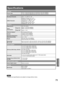 Page 7171
Information
Specifications
•  Designs and spec i fi ca tions are sub ject to change without no tice.
Note
Display
Picture Tube20 inch, measured diagonally pure flat Picture Tube (PV-20DF64)
27 inch, measured diagonally pure flat Picture Tube (PV-27DF64)
Tu n e r
Broad cast ChannelsVHF 2 ~ 13, UHF 14 ~ 69
CA BLE ChannelsMidband A through I (14 ~ 22)
Superband J through W (23 ~ 36)
Hyperband A A ~ EEE (37 ~ 64)
Lowband A- 5 ~ A-1 (95 ~ 99)
Special CABLE channel 5A (01)
Ultraband 65 ~ 94, 100 ~ 125...