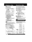 Page 1818For assistance, please call : 1-800-211-PANA(7262) or send e-mail to : consumerproducts@panasonic.com
Record On a Tape
Playback a Tape
1
Insert a tape.
Press
2
• The unit power comes
on automatically.
To prevent tape jam,remove loose or peeling
labels from tapes.
Forward/Reverse scene search
Press FF/SLOW+ or REW/SLOW-.
Still (Freeze) picture
Press STILL/PAUSE.
Press PLAY to release.
Slow Motion picture
Press FF/SLOW+ (increases speed) or
REW/SLOW- (decreases speed) in
Still mode.
Press PLAY to...