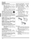 Page 264 z
INSTALLATION
FRANÇAIS
Installation
Emplacement du téléviseurSuivre ces recommandations avant de déterminer l’emplacement
du téléviseur.
• Protéger l’appareil contre les rayons solaires, un
éclairage intense et les reflets.
• Protéger l’appareil contre la chaleur ou l’humidité.  Une
aération insuffisante pourrait provoquer un dérangement
des composantes internes.
• Un éclairage fluorescent peut réduire la portée de la
télécommande.
• Éviter de placer le téléviseur près d’un appareil
dégageant un champ...