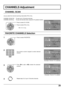 Page 2929
CHANNEL SCAN
Let you select the channel scanning mode either FAV or ALL.
CHANNEL SCAN FAV To enter up to 16 favorite channels.
CHANNEL SCAN ALL To scan all channels when using the CH up/down buttons.
CHANNELS Adjustment
FAV ALL
ACTIONCH
CH VOL VOL
Press to select CH. SCAN.
Press to select FAV or ALL.
1Press to select FAVORITES.
FAVORITE CHANNELS Selection
ACTIONCH
CH VOL VOL
Use remote numeric keypad to select desired
channel.
2123
456
78
09
3Press   to add or  to delete the selected
channel....