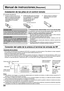 Page 5454
Manual de instrucciones 
[Resumen]
     Precauciones relacionadas con el uso de las pilas
La instalación incorrecta de las pilas puede causar fugas en las
mismas y corrosión, lo que dañará el control remoto.
Tenga en cuenta las precauciones siguientes:
1.  Las pilas deberán sustituirse siempre en pares. Utilice siempre
pilas nuevas cuando sustituya las pilas viejas.
2.  No mezcle una pila usada con otra nueva.
3.  No mezcle pilas de tipos diferentes (ejemplo: "carbono y cinc" con...