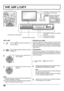 Page 5656
INPUT
OUTPUTS-VIDEO VIDEOL-AUDIO-RINPUT 4ACTIONTV/VIDEOVOLUMEHPJCHANNEL
S-VIDEO VIDEOL-AUDIO-R
INPUT 4
ACTIONTV/VIDEOVOLUMEHPJCHANNEL
ACTION
DTV
AUXDVD
VCR
DBS
RCVR
CH
VOL VOL
SAP
MUTEASPECTTV/VIDEOLIGHT
POWER
CBL
TV
A la entrada
de antena TERMINAL DE ANTENA EN EL PANEL
POSTERIOR DEL TELEVISOR
Cable de entrada desde
la antena o sistema de
televisión por cable
Interruptor de la alimentación
Sensor del control remotoLa operación se puede hacer desde
el televisor.
• Selectores de canales
• Controles de...