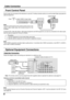 Page 88
Follow this diagram when connecting your television to a cable box only.
Optional Equipment Connections
Note: The remote control must be programmed with supplied codes to operate the cable box (see page 51).
Procedure
1. Select ANT2 in the SET UP menu.
2. Tune the television to Channel 3 or Channel 4.
3. Using the cable box, tune to the premium cable channel you would like to view.
Note:
To use special features such as Favorite Channels and Channel Captions, ANT1 must be selected in the SET UP menu...