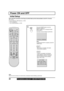 Page 2020For assistance, please call : 1-888-VIEW PTV(843-9788)
Press the POWER button to turn the
projection display on.
(Refer to page 21 for “Turning the Power
ON and OFF”.)1
G N I D E E C O R P   T E S   O T U A   H C
Automatic Channel Setting is performed.
Power ON and OFF
First, check the connection of the Plug to the Wall Outlet and the Antenna/Cable to the RF in Terminal.
(PP. 12-14.)
If using Cable Box, DSS Receiver, or VCR,
• Turn on Cable Box.
• Turn off DSS Receiver, or VCR.
 Case 1
 Case 2When...