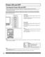 Page 2222For assistance, please call : 1-888-VIEW PTV(843-9788) or, contact us via the web at: http://www.panasonic.com/contactinfo
Always be sure to follow the procedure given below to turn the projection display power ON and OFF.
•   The lamp cooling fan will continue to operate for approximately 1 minute after the power is turned off. At the same time, the 
POWER indicator will blink Red.
Press  POWER on projection display or Remote Control 
to turn power on.
The Power Indicator blinks Green for about 10...