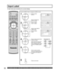 Page 5252For assistance, please call : 1-888-VIEW PTV(843-9788) or, contact us via the web at: http://www.panasonic.com/contactinfo
Input Label
1
2Press to select 
SETUP.
Press to display the 
SETUP screen.
Press to enter INPUT 
LABEL listed. Press to select 
INPUT LABEL.
To label video input connections for on-screen display.
POWER
SAP
LIGHT
MENU
123
456
78
09
EXIT CH
CH VOL VOL
R-TUNE
SWAP
REW
FREEZE
TV/VCRSPLIT CH
DVD/VCR CHSEARCH
OPEN/CLOSE
SPLIT
PLAY
PA U S E S T O P R E CSPLIT CTRLFF
PROG
TV/VIDEOA -...