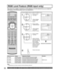 Page 5656For assistance, please call : 1-888-VIEW PTV(843-9788) or, contact us via the web at: http://www.panasonic.com/contactinfo
RGB Level Feature (RGB input only)
POWER
SAP
LIGHT
MENU
123
456
78
09
EXIT CH
CH VOL VOL
R-TUNE
SWAP
REW
FREEZE
TV/VCRSPLIT CH
DVD/VCR CHSEARCH
OPEN/CLOSE
SPLIT
PLAY
PA U S E S T O P R E CSPLIT CTRLFF
PROG
TV/VIDEOA - ANTENNA - B
TV VCR DVD
DTV RCVR
DBS/CBLAUX
OK
MUTEASPECTBBERECALL
If the picture has a reddish or blueish tint, or if the whiteness is not at the desired level, you...