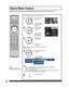 Page 8282For assistance, please call : 1-888-VIEW PTV(843-9788) or, contact us via the web at: http://www.panasonic.com/contactinfo
Press to select 
Signal Meter.
Press to enter 
sub-menu.CH
CH VOL VOL
OK
Press to select channel 
number.
Press to display the 
Signal Strength.CH
CH VOL VOL
OK
Note:
The color of the signal bar usually indicates the strength of the received signal.
  •  Green - Adequate signal for a good reception.
  •  Yellow - Poor signal strength.
  •  Red - Very poor signal strength. (If a...