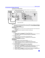 Page 377
INSTALACIÓN
Conexiones de Equipo Opcional
Conexión de la Videocasetera
Siga este diagrama cuando conecte su televisión solamente a una videocasetera. 
Nota:El control remoto debe ser programado con los códigos que se incluyen para operar la
videocasetera. Vea Programación del Control Remoto en la Guía de Referencia Rápida
para el Control Remoto.
Viendo un programa de televisión
Procedimiento
1. Seleccione ANT1 en el menú de SET UP (Ajuste) bajo PROG CNLS (Programación
de canales).
2. Sintonize la...