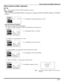 Page 35ROLLER GUIDE ICON MENU OPERATION
33 l
Roller Guide Icon Menu Operation 
SET UP
Note:Refer to page 30 for Roller Guide Menu Navigation procedures. 
Menu Languages
In SET UP Menu, select IDIOMA/LANGUE to change menu language to ENGLISH, ESPAÑOL (Spanish) or FRANÇAIS
(French).
Prog Chan (Program Channels)
In SET UP menu under PROG CHAN select:
rMODE - To select TV (antenna) or CABLE mode depending on the signal source.
rANTENNA -  To select either ANT1 or ANT2.
rAUTO PROGRAM - To automatically program all...