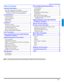 Page 5TABLE OF CONTENTS
3 z
ENGLISH
Table of Contents
Table of Contents
Important Information ..................................... 1
Information Regarding Convergence ..........................    2
Information Regarding The Use Of Video Games
Computers, Or Other Fixed Image Displays ............    2
Congratulations ............................................... 4
Customer Record........................................................    4
Care and Cleaning...