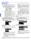 Page 6222 z
OPERACION DEL MENU
ESPAÑOL
Operación del Menú 
Picture (IMAGEN)
Nota:Mientras la funciones del sub-menu estan remarcadas,
presione VOL X para ajustar o activar. 
ˆMODO - Le permite escoger uno de tres modos de
imágen preseleccionados para ver el programa. El
seleccionar esta función también afectara Temp Color.
AJUSTES PREDISPUESTOS DE FABRICA PARA 
MODO Y TEMP COLOR
Nota:Cada modo tiene sus propios ajustes de imágen (Color, brillo,
tinto, contraste y nitidez) y Temp Color.
• VIVIDO - Este el modo...