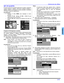 Page 67OPERACION DEL MENU
27 z
ESPAÑOL
SET UP (AJUSTE)
El menú de Set Up le permite seleccionar la antena, programar
canales análogos o digitales, seleccionar subtitulos análogos y
digitales, ajustar la convergencia, el auto encendido, movimiento
de imagen y ajuste de magnificación.
Procedimiento
• Presione el botón MENU para desplegar el menú
principal.
• Presione T CH , CH S, W VOL o VOL X para
seleccionar el icono de Set Up.
• Presione OK para mostrar las opciones del menú de
Setup.
Program CH (Programar...