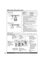 Page 6464For assistance, please call : 1-888-VIEW PTV(843-9788)
Index Area
Folders and ﬁ 
les are 
displayed here.
Notes:
•   Up to 1 000 JPEG ﬁ 
les can 
be displayed. (This number 
may be lower if subfolders, 
or ﬁ 
les other than JPEG are 
included in the folder.)
•   Depending on JPEG 
ﬁ 
le type, “JPEG” will 
be displayed instead of 
thumbnail image.
JPEG
-MENU-             PAGE:  1/6
SINGLE
SLIDE
SD/PC
ACCESS    200_PANA
Display Page No.
JPEG Viewer (SD Card/PC Card)
  Card Menu Screen
Folder Name Area...