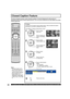 Page 6464For assistance, please call : 1-888-VIEW PTV(843-9788) or, contact us via the web at: http://www.panasonic.com/contactinfo
CC Mode
Activates the On-Screen Closed Caption feature. When activated this feature 
will remain on until OFF is selected in this menu.
The Device Display includes a built-in decoder capable of visually displaying the audio portion of 
broadcasts which feature  Closed Captioning (CC). You can set your preferences for both digital and analog 
Closed Captioning.
Closed Caption...