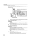 Page 348
INSTALACIÓN
Conexiones de Equipo Opcional (Cont.)
Conexiones del Decodificador de Cable y Videocasetera 
Siga este diagrama cuando conecte su televisión tanto a una videocasetera como a un
decodificador de cable.
Nota:El control remoto debe ser programado con los códigos que se incluyen para operar la
videocasetera y decodificador de cable (caja de cable). Vea Programación del Control Remoto
en la Guía de Referencia Rápida para el Control Remoto.
Viendo un canal de cable premium
Procedimiento...