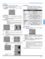 Page 41OPERACIÓN DEL MENU DE ICONOS
15 z
ESPAÑOL
CANALES
ˆBUSQUEDA -  Seleccionar FAV ó TODOS.
Nota:Utilice el teclado numerico del control remoto para
seleccionar CANALES FAVORITOS.
ˆFAV O R I TO S - Para introducir hasta 16 canales
favoritos. 
ˆOTROS AJ.
Seleccione OTROS AJ. y presione VOL X para desplegar
el sub sub-menu.
•PREFIJADO - Asigne los números de canal para
los títulos/siglas prefijados.
Procedimiento
• Presione CH T para seleccionar el titulo prefijado
deseado.
• Use los botones numéricos del...