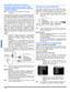 Page 588 z
BRANCHEMENT D’APPAREILS AUXILIAIRES
FRANÇAIS
Connexion d’entrée DVI (norme de vidéo 
numérique Digital Visual Interface- Interface 
visuelle numérique)
Nota:L’entrée DVI n’est pas disponible sur le modèle 
CT-27HL14.
La prise d’entrée DVI/HDCP1 sur le téléviseur peut prendre
en charge les programmes protégés contre le piratage. La
prise d’entrée DVI/HDCP est conforme à la norme EIA-
861
2 et n’est pas conçue pour une utilisation avec des
ordinateurs personnels. La prise DVI/HDCP peut être reliée
à un...