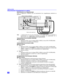 Page 284 INSTALLATIONBranchement d’équipement en option
Branchement à un magnétoscope
Suivre le diagramme ci-dessous lors du branchement d’un magnétoscope seulement au
téléviseur.
Nota:La télécommande doit avoir été programmée avec les codes fournis afin de permettre le
fonctionnement du magnétoscope. Consulter la procédure de programmation de la
télécommande dans le guide sommaire pour la télécommande.
Visionnement d’une émission télévisée
Marche à suivre
1.Sélectionner ANT1 sous la rubrique PROG. CANAL du...