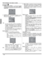 Page 4414z
FONCTIONNEMENT AVEC MENUS À ICÔNES
FRANÇAIS
BLOCAGE
ˆCRÉER CODE D’ABORD - Au moyen des touches
numériques, entrer le code à quatre chiffres. (Utiliser
un code facile à mémoriser et le conserver dans un
endroit sûr.)   
ˆVERROUILLER - Pour bloquer lutilisation de jeux
vidéo et le visionnement denregistrements et
d’émissions télévisées.  
Nota:
• Si le code a été oublié, la fonction de verrouillage se
libère automatiquement après 12, 24 ou 48 heures selon
le réglage.  Faire attention lors de la...