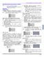Page 63FONCTIONNEMENT AVEC MENUS À ICÔNES
13 z
FRANÇAIS
Fonctionnement avec menus à icônes
Nota:
• Les menus varient selon le modèle.
• Voir à la page 12 pour la marche à suivre pour la
navigation au menu à icônes.
RÉGLAGE
IDIOMA/LANGUE 
ˆMODE - 
Sélectionner IDIOMA/LANGUE et FRANÇAIS,
ESPAÑOL ou ENGLISH pour changer la langue d’affichage.
Nota:Lorsque MODE est en surbrillance, appuyer sur VOL X pour
sélectionner FRANÇAIS, ESPAÑOL ou ENGLISH .      
PROG. CANAL (PROGRAMMATION DES CANAUX)
Nota:Lorsque la...