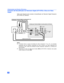 Page 308
CONEXIONES DE EQUIPO OPCIONAL
Conexión del Decodificador de Televisión Digital (DTV-STB) o Disco de Video 
Digital
Utilice este diagrama para conectar el decodificador de Televisión Digital Panasonic
(DTV-STB) a su Televisor.
Notas: 
rEl televisor tiene un grupo de entradas de video compuesto: Y, PB y PR. Los entradas
separadas para las señales compuestas de color, proveen una mejor separación de
luminancia y color. Utilice las entradas de audio compuesto; Izquierda (L) y Derecha (R)
para conectar....