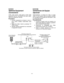Page 6– 6 –
ENGLISHSPANISH
Optional Equipment 
Connections
VCRs, video camera, video game or other video
equipment can be  connected to the input  jacks.
(See your equipment manual).
Procedure
1. Connect equipment as shown to rear or
front (some models) Audio/Video input
jacks.
2. Select the Video mode by pressing TV/
VIDEO button.
3. Operate optional equipment as instructed
in equipment manual.
Terminals on back of TV 
Terminals on front of TV (some models)
  VIDEO IN   AUDIO IN
L
AUDIO OUT
R VIDEO OUT AUDIO...