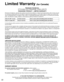 Page 2222
Limited Warranty (for Canada)
Panasonic Canada Inc.
5770 Ambler Drive, Mississauga, Ontario L4W 2T3
PANASONIC PRODUCT – LIMITED WARRANTY
Panasonic Canada Inc. warrants this product to be free from defects in m\
aterial and workmanship under normal use and 
for a period as stated below from the date of original purchase agrees t\
o, at its option either (a) repair your product with 
new or refurbished parts, (b) replace it with a new or a refurbished e\
quivalent value product, or (c) refund your...