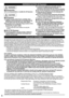 Page 66
WARNING/CAUTION (3D Eyewear)
WARNING
  ■Disassembly  ●Do not disassemble or modify the 3D Eyewear.
CAUTION
  ■3D Eyewear  ●Handle the tips of the frame carefully when 
putting on the 3D Eyewear as inserting the tip 
of the frame into the eye may cause injury.
  ●Be careful not to close the hinge section of the 
3D Eyewear on your finger.
  Doing so may result in injury.
•  Provide supervision when children are using this 
product.
  ■Use of 3D Eyewear  ●Parents/guardians should monitor children’s...