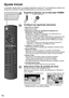 Page 16
16
Ajuste Inicial
La pantalla “Ajuste Inicial” se visualiza solamente cuando el TV se enciende por primera vez 
después de enchufar el cable de alimentación en una toma de corrie\
nte.
o
Encienda el televisor con el interruptor POWER
o
(mando a distancia)
(TV)
Configure los siguientes elementos
 
●Seleccione su   idioma
 
●Seleccione su país
 
● Seleccione su modo de visualización (Asegúrese de 
seleccionar “Uso en Hogar”)
Si selecciona “Exhibición en Mostrador” por equivocación, se\
 
visualizará la...