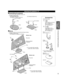 Page 99
Quick Start Guide
 Accessories/Optional Accessory
Accessories
Assembly screws  
A
 XYN5+F18FN (for 42”/46”/50”)  M5 × 18 (Silver) (3)
  XYN5+F25FN (for 54”)
  M5 × 25 (Silver) (4)
B
  THEL080N (for 42”)
  THEL079N (for 46”/50”)
  THEL073N (for 54”)
  M5 × 30 (Black) (4)
Pole
(for 42”/46”/50”) (1)
LR
Poles
(for 54”) (2)
 L or R is printed at the 
bottom of the poles.
 Base (1)
(for 42”/46”/50”)
(for 54”)
Attaching the pedestal to TV
■Assembling the pedestal
   Fix securely with assembly screws A....