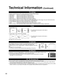 Page 6060
Technical Information (Continued)
Pro settings
  Reset to defaults: Resets all Pro setting adjustments to factory default settings.  W/B high R:      Adjusts the white balance for light red areas.  W/B high B:       Adjusts the white balance for light blue areas.  W/B low R:       Adjusts the white balance for dark red areas.  W/B low B:       Adjusts the white balance for dark blue areas. Black extension:   Adjusts the dark shades of the image in gradation. Gamma adjustment:  Gamma correction....