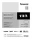 Page 1TM
Quick Start Guide See page 8-16
Guía de inicio rápido vea la página 8-16
Operating Instructions
42”/46”/50”/54” Class 1080p Plasma 
HDTV
(41.6/46.0/49.9/54.1 inches measured diagonally)
Manual de instrucciones
Televisión de alta definición de 1080p y 
clase 
42”/46”/50”/54” de Plasma
(41,6/46,0/49,9/54,1 pulgadas medidas diagonalmente)
For assistance (U.S.A./Puerto Rico), please call:1-877-95-VIERA (958-4372)or visit us at www.panasonic.com/contactinfo 
For assistance (Canada), please...