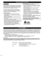 Page 66
CEA CHILD SAFETY NOTICES
WARNING
Flat panel displays are not always supported on the proper stands 
or installed according to the manufacturer’s recommendations. 
Flat panel displays that are inappropriately situated on dressers, 
bookcases, shelves, desks, speakers, chests or carts may fall 
over and may cause personal injury or even death. 
The consumer electronics industry (of which Panasonic is 
a member) is committed to making home entertainment 
enjoyable and safe. To prevent personal injury or...