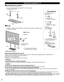 Page 88
Accessories
Assembly screws 
(4 of each)
 
A
 XYN5+F18FN
  size (M5 × 18) (Silver)
B
 THEL080N
  size (M5 × 30) (Black)
Poles (2) (L) TBLA3680 (R) TBLA3679
LR
  L or R is printed at the 
bottom of the poles.
 Base (1)
  TBL5ZX0337 (for 50”)  TBL5ZX0338 (for 42”)
 Attaching the pedestal to TV
■Assembling the pedestal
   Fix securely with assembly screws A (Total 4 screws).
   Tighten screws firmly.
A
L
RPole
Front
Pole
Base
■Set-up
    Tighten assembly screws B (total 4 screws) loosely at first, then...