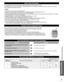 Page 5151
Support Information
 Technical Information
Data format information
 
●Compatible Data format for Media player (SD card/USB flash memory)/DLN\
A  p. 26
DCF (Design rule for camera file system): A Japan Electronics and Information Technology Industries Association’s standard
EXIF: Exchangeable Image File Format
Note
 
●Format the card with the recording equipment. 
●The picture may not appear correctly on this TV depending on the recording equipment used. 
●Display may take some time when there are many...