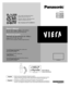 Page 1manual electrónico
Owner’s Manual
42”/47”/55” Class 1080p LCD HDTV
(42.0/47.0/54.6 inches measured diagonally)
Manual de usuario
Televisión de alta definición de 1080p y 
clase 42”/47”/55” de LCD
(42,0/47,0/54,6 pulgadas medidas diagonalmente)
For assistance (U.S.A./Puerto Rico), please call:1-877-95-VIERA (958-4372)www.panasonic.com/help
For assistance (Canada), please call:1-866-330-0014concierge.panasonic.ca
Para solicitar ayuda (EE.UU./Puerto Rico), llame al:
1-877-95-VIERA...