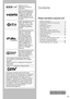 Page 33
VIERA Link™ is a 
trademark of Panasonic 
Corporation.
HDMI, the HDMI logo and 
High-Definition Multimedia 
Interface are trademarks 
or registered trademarks 
of HDMI Licensing LLC in 
the United States and other 
countries.
DLNA®, the DLNA Logo and 
DLNA CERTIFIED™ are 
trademarks, service marks, 
or certification marks of 
the Digital Living Network 
Alliance.
Manufactured under license 
under U.S. Patent Nos: 
5,956,674; 5,974,380; 
6,487,535 & other U.S. 
and worldwide patents 
issued & pending....