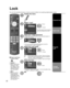 Page 3232
Lock
You can lock specified channels or shows to prevent children from watchin\
g objectionable content.
 Press to exit from a menu screen
 
Caution
 Make a note of your 
password in case 
you forget it. (If you 
have forgotten your 
password, consult 
your local dealer.)
Note
 When you select a 
locked channel,
a message will be 
displayed that allows 
you to view the 
channel if you input 
your password.
Display the menu
Select “Lock”
Menu
Blocks access, with password protection,
to channels,...