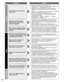 Page 6464
QuestionsAnswers
SoundOther
Networking 
Why is there no sound coming 
from the TV?
  Make sure the volume is up and MUTE is off.   Confirm the TV speakers are set to ON by pressing MENU and 
selecting “Audio” --> “Advanced audio”. (p. 53)
  Check that the correct SAP (Secondary Audio Program) is selected by pressing the SAP button on the remote control. 
(p. 19)
  If the TV is connected to a Panasonic Home Theater via HDMI cable, then check VIERA Link controls. (p. 39)
  If the TV is connected to a...