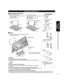 Page 99
Quick Start Guide
 Accessories/Optional Accessory
AccessoriesAssembly screws
A
(for 58”)
  M5 × 25 (Silver) (4)
(for 65”)
  M5 × 30 (Silver) (6)
B
(for 58”)
  M5 × 30 (Black) (4)
(for 65”)
  M6 × 25 (Black) (4)
Poles (2)(for 58”)
LR
  L or R is printed at the 
bottom of the poles.
(for 65”)
Front
Back
 Base (1)(for 58”)
(for 65”)
Allen wrench 
(included tool only for 65”) 
C
Attaching the pedestal to TV
■Assembling the pedestal
 [TC-P58S1 (TBLX0102)]
 [TC-P65S1 (TBLX0126)]
   Fix securely with assembly...