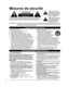 Page 524
  Mesures de sécurité
AVERTISSEMENT:Pour éviter tout dommage pouvant entraîner un incendie ou un choc électrique, n’exposez pas l’appareil à la pluie ou à l’humidité.Ne placez aucun récipient contenant de l’eau (vase de fleur, tasse, bouteille de produit de beauté, etc.) 
sur l’appareil (ou sur une étagère le dominant).
Consignes de sécurité importantes
  
ATTENTION
Risque de choc électrique 
Ne pas ouvrir
  AVERTISSEMENT: Pour réduire les risques de choc électrique, ne pas retirer le 
couvercle ni le...