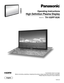 Page 1TQBC2243
The illustration shown is an image.
Before connecting, operating or adjusting this product, please read these instructions completely. 
Please keep this manual for future reference.
English
Model No.
Operating Instructions 
High Deﬁ nition Plasma Display
TH-103PF10UK 