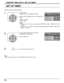 Page 3030
PRESENT TIME SETUP / SET UP TIMER
SET UP TIMER
Press to select 
POWER ON TIME / POWER OFF TIME.
Press to set up POWER ON TIME / POWER OFF 
TIME.
   button: Forward
   button: Back
Notes:
• Pressing “  ” or “  ” button once changes POWER ON TIME / POWER OFF TIME 
1 minute.
• Pressing “  ” or “  ” button continuously changes POWER ON TIME / POWER OFF 
TIME by 15 minutes.
 
Press to select POWER ON FUNCTION 
/ POWER OFF FUNCTION. 
Press to select ON.
Press twice to exit from SET UP.
Note: 
Timer function...