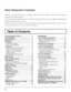 Page 44
Table of Contents Dear Panasonic Customer
Welcome to the Panasonic family of customers. We hope that you will have many years of enjoyment 
from your new Plasma Display.
To obtain maximum benefit from your set, please read these Instructions before making any adjustments, 
and retain them for future reference.
Retain your purchase receipt as well, and record the model number and serial number of your set in the 
space provided on the rear cover of these instructions.
Important Safety Instructions...