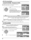 Page 4242
3:2 PULLDOWN COLOR SYSTEM / Panasonic AUTO
Select SIGNAL from the “SET UP” menu during VIDEO (S VIDEO) input
signal mode.(“SIGNAL [VIDEO]” menu is displayed.)
SET UP for Input Signals
Press to select the “COLOR SYSTEM” or “Panasonic 
AUTO”.
Press to select each function.
If the image becomes unstable:
With the system set on Auto, under conditions of low 
level or noisy input signals the image may in rare 
cases become unstable. Should this occur, set the 
system to match the format of the input...